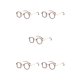 thumbnail image 2 of Jumpingount Ojos con estilo, gafas de sol redondas Retro para mujer, gafas de sol de moda para mujer, gafas de sol, gafas Steampunk, leopardo, luz Type2 NO2, 2 of 3