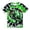 00-Green2688, variant on Byoo Toddler Boys Stylish Graphic T-Shirt Comfortable Tie Dye Wolf Design Short Sleeve Tee