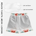 thumbnail image 3 of FORMRS Boys Swim Trunks Quick Dry Mesh Liner Boardshorts Sizes XS-XL, Light Blue Pattern, 3 of 7