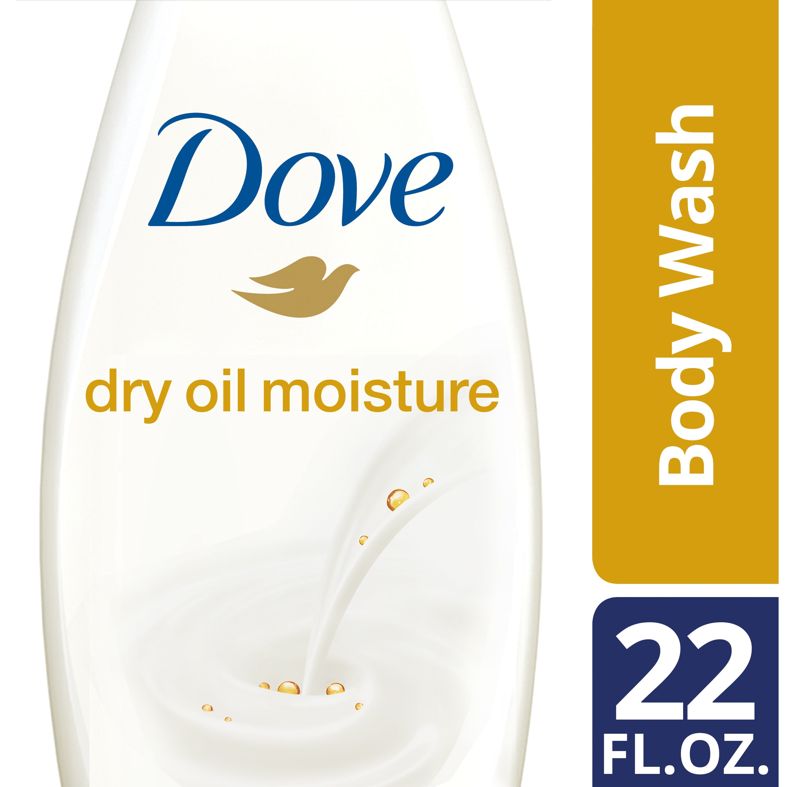 Dove Dry Oil Moisture Replenishing Body Wash, 22 oz eBay