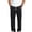 #0222-Black, variant on Mens Summer Ice Silk Draped Straight Leg Pants Breathable Quick Dry Casual Trousers Bottoms for Daily Sport