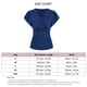 thumbnail image 1 of Blusa con pliegues en el frente cruzado,Blusa con pliegues entallada Blusa con pliegues entallada Blusa con pliegues entallada Impulsada por el rendimiento, 1 of 2