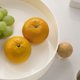 thumbnail image 5 of Simplicity Round Solid Wood Handle Tray Living Room Entrance Fruit And Vegetable Small Objects Storage Tray Desktop Storage Tray Storage Tray, 5 of 6