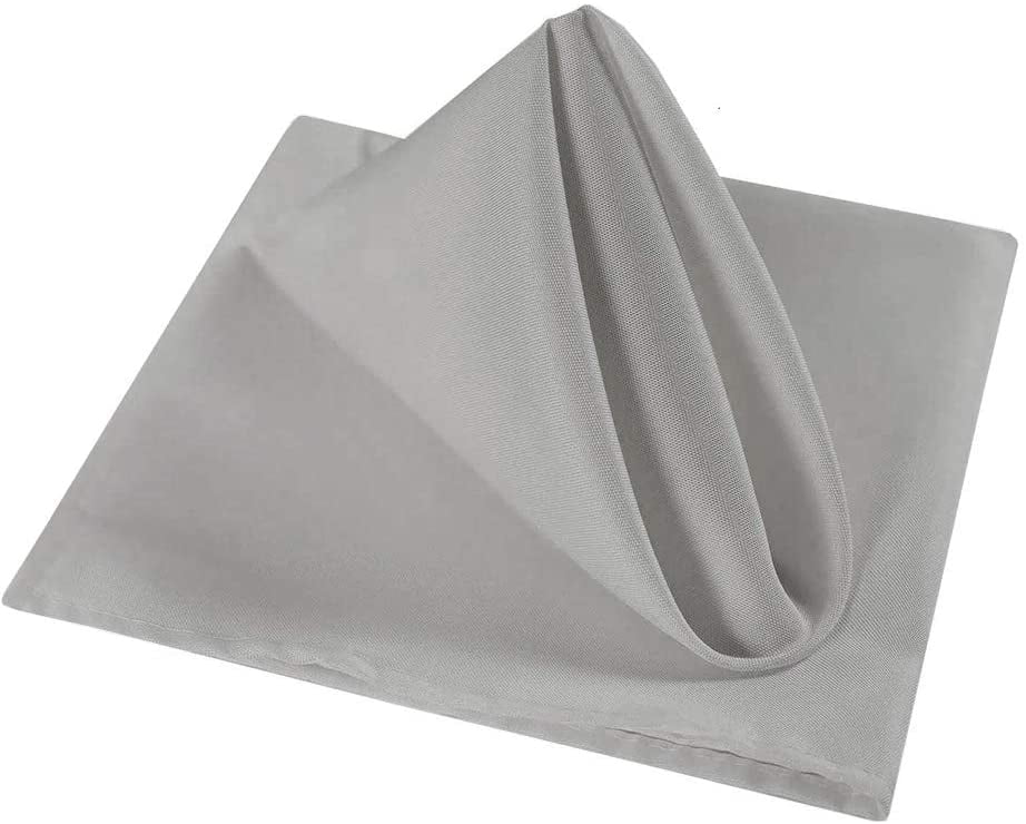 11 x 12 Reusable napkin set of 20, Reusable Napkins Luch Bag Napkins Cloth Napkin White Table Napkins Cloth Cotton Bulk Cotton Napkins Kids Snack Napkins 