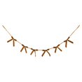 thumbnail image 2 of Velvet Bow Garland Valentine’s Day Decor Romantic Ribbon Banner for Party Backdrop Bedroom Wall Hanging Home Decorations, 2 of 9