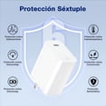 thumbnail image 3 of Cubo Cargador GaN De 30w Color Blanco  Compatible con Iphone, 3 of 3