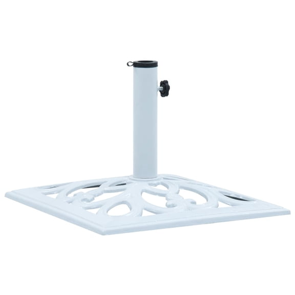 Casafoyer Umbrella Base White 26.5 lbs 19.3" Cast Iron