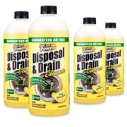 Instant Power Disposal & Drain Cleaner, Lemon Scent, 33.8 fl oz