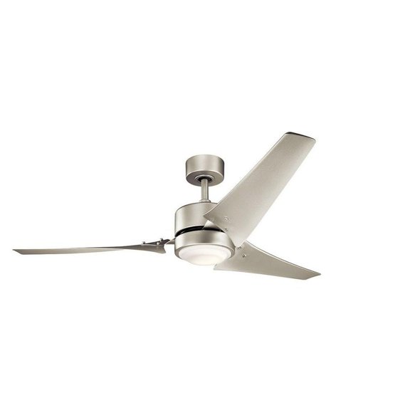 Ceiling Fan with Light Kit 60 inches Wide-Brushed Nickel Finish Bailey Street Home 147-Bel-2268500