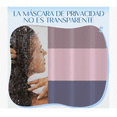thumbnail image 4 of Cortina De Ducha Con Ganchos 180x180cm Impermeable color Rosa, 4 of 4