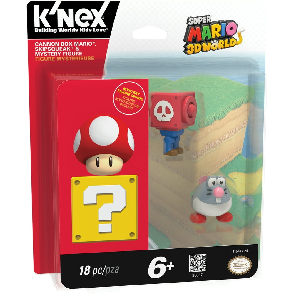 K'NEX CANNON BOX MARIO, SKIPSQUEAK, & MYSTERY FIGURE - Walmart.com - Walmart.com