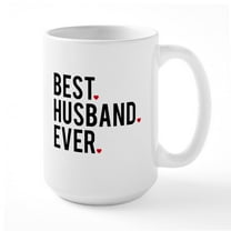 CafePress - Best Husband Ever Mugs - 15 oz Ceramic Large White Novelty Mug