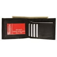 thumbnail image 3 of Genuine Leather Mens Bifold Wallet Flap Up ID Credit Card Thin Front Pocket, 3 of 8