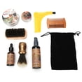 thumbnail image 4 of Juego de aceite para barba ANGGREK SEFUDUN Kit de aseo para barba cepillo peine jabón aceite champú, 4 of 8