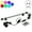 Multicolor(with Remote Control), variant on Walbest Submersible LED Aquarium Light Fish Tank Light Waterproof Plastic IP68 Rating LED Aquarium Fish Tank LED Light bar Stick (2W 18W)