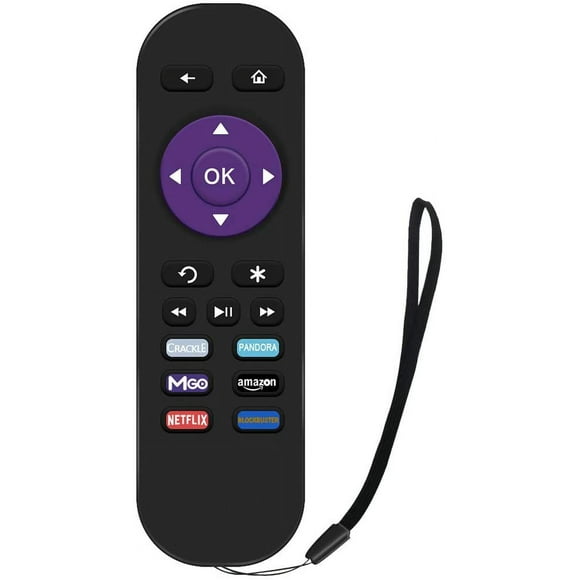 Lost Remote Control Replacement Compatible with Roku 1, Roku 2, Roku 3, Roku 4, (HD, LT, XS, XD), Roku Express. Do NOT Support Roku Stick, Roku Premi