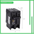 thumbnail image 3 of Disyuntor Square D Homeline 100A 240V, 2 polos HOM2100CP, 3 of 3