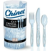 Chinet Cut Crystal, Cutlery Combo Pack, 48 Count