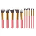 thumbnail image 1 of Set de 10 pinceles para base de maquillaje, adecuado para todo tipo de pieles, entre los utensilios de belleza., 1 of 2