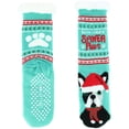 thumbnail image 2 of Two Left Feet Super Soft Novelty Plush Lining Slipper Socks, 2 of 2