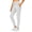 White, variant on Dianli Leggings Yoga High Waisted Fashion Slim Leggings Zipper Pocket Quick Dry Tummy Control Stretch Ankle Length Breathable Four Way Stretch Activewear for Women Gym Running Casual Athleisure