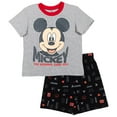 thumbnail image 4 of Disney Mickey Mouse Toddler Boys T-Shirts and French Terry Shorts Infant to Little Kid, 4 of 5