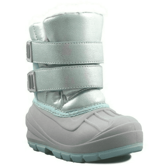 Toddler Girls Blue Lev Faux Fur Thermolite Insulted Winter Snow Boots 12