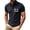 Dark Gray, variant on Mens Short Sleeve Polo Shirts Lightweight Comfortable Button Down Polo Tops Stylish Stretch Thin T-Shirt Mens Daily Wear Grey Size XXL