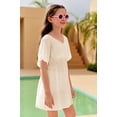 thumbnail image 4 of Sherrylily Girls Swimwear Cover Ups Beach Suit Cover Ups Bikini Swimsuit Girl Tunic Dress, 4 of 7