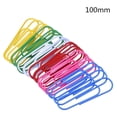 thumbnail image 3 of Clips de papel gigantes de 30 x 4 pulgadas (inoxidables, multicolores), clips de papel grandes de 10 cm para documentos, trabajo, organización, oficina en casa, útiles escolares, 3 of 5