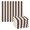 Dark Brown and White Striped, variant on Haosy 6 Packs Kitchen Dish Towels Soft Absorbent Dark Brown and White Striped Dish Cloths 11"x11"