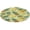 style-3, variant on Lunarable Pineapple Washable Round Rug -Circle Area Rugs for Nursery Bedroom, Vintage Non Slip Non Shedding Low Pile Carpet for Living Room Coffee Table Entryway