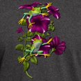 thumbnail image 3 of CafePress - PURPLE PETUNIA FROGS Dark T Shirt - Men's Classic Graphic Cotton T-Shirt, 3 of 4