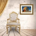 thumbnail image 3 of Guillemot, Mathilde 32x23 Gold Ornate Wood Framed with Double Matting Museum Art Print Titled - Back On Earth, 3 of 4