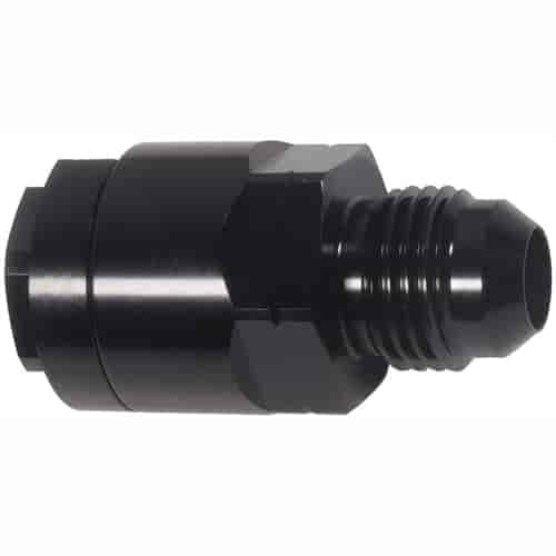 ICT Billet AN80902B Threaded Fuel Rail Adapter Fitting 6 AN Male to
