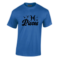 thumbnail image 2 of Respect My Tshirt - Pisces Zodiac Sign Graphic T-Shirt, Astrology Symbol Design, Crew Neck, Blue, 5X, 2 of 5