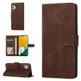thumbnail image 1 of Wallet Case for Galaxy A13 4G Credit Card Holder,  [RFID Blocking] Soft inner Cover PU Leather With Strap Kickstand Magnetic Flip Folding Cover Compatible with Samsung Galaxy A13 4G,Coffee, 1 of 10