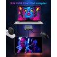 thumbnail image 2 of Adaptador USB-C a HDMI Velolink 4K 120 Hz Hub PD de 100 W, 2 of 8
