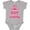 AC-Heather Grey, variant on Stomp Out Breast Cancer with Pink Cowgirl Boots Boys or Girls Baby Bodysuit