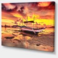 thumbnail image 2 of Beautiful Boat under Yellow Sky, 2 of 3