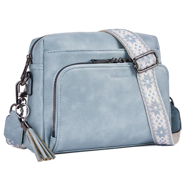Bandolera POIUGOYA de cuero vegano de moda para mujer