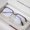 black-silver, variant on Anti-blue Light Radiation Glasses For Men And Women With The Same Frame Eye Protection Glasses Student Decorative Glasses