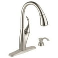 thumbnail image 2 of Delta 19932Z-SPSD-DST Berkley Pulldown Kitchen Faucet and Soap Dispenser, 2 of 2