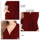 thumbnail image 3 of Ropa De Dormir Para Mujer, Por Encima De La Rodilla, Bata De Pijama Con Cinturón Y Bolsillos Para Bañarse Para Niñas ANGGREK  Otros, 3 of 4