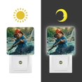 thumbnail image 3 of Oso Paddington Luz nocturna LED con sensor de anochecer a amanecer para dormitorio, baño, pasillo, escaleras - Lámpara LED nocturna de enchufe, 0.5W - 1 pieza, 3 of 6