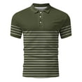 thumbnail image 4 of Caqnni Vintage Men's Polo Shirts Soft Cotton Classic Fit Shirts for a Comfortable Look (Green,3XL), 4 of 4