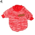 thumbnail image 3 of PULLIMORE Winter Pet Dog Sweaters Thermal Dog Pajamas Fleece Pet Pullovers Clothes for Small Medium Dogs (XL, Red), 3 of 9