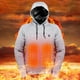 thumbnail image 2 of Chaqueta Calefactora Ligera para Hombre Y Mujer Suave Recargable Por USB 3 Niveles Calor Invierno, 2 of 9