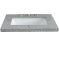 thumbnail image 2 of 25" Gray granite countertop and single rectangle sink, 2 of 3