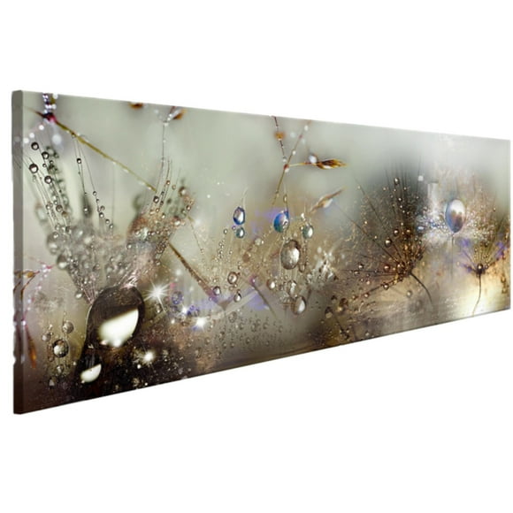 Dyfzdhu Rtgeist Canvas Wall Art Print Dandelions 1pcs Home Decor Stretched Picture Photo Painting Artwork Image Flowers Nature Vintage